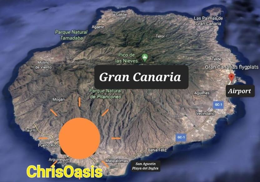 Chrisoasis Apartment Arguineguin Bagian luar foto